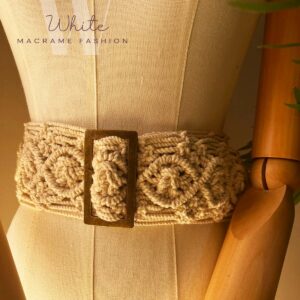 Elegant Off-White Belt