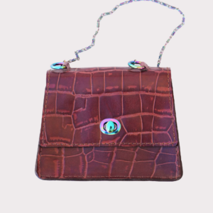 JOLLY, Burgundy, Small Bag - Genuine Leather