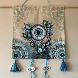 Hand painted wall decor