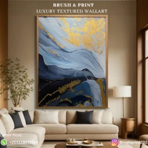 Unique Framed Wall Art -Acrylic Painting on Canvas