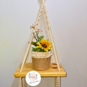 Macramé Shelf