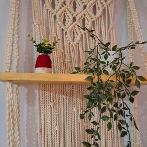 Macramé Shelf Macrame