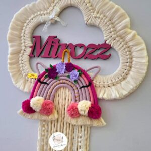 Unicorn Cloud Macrame