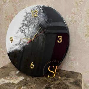 Black and White Wall Clock
